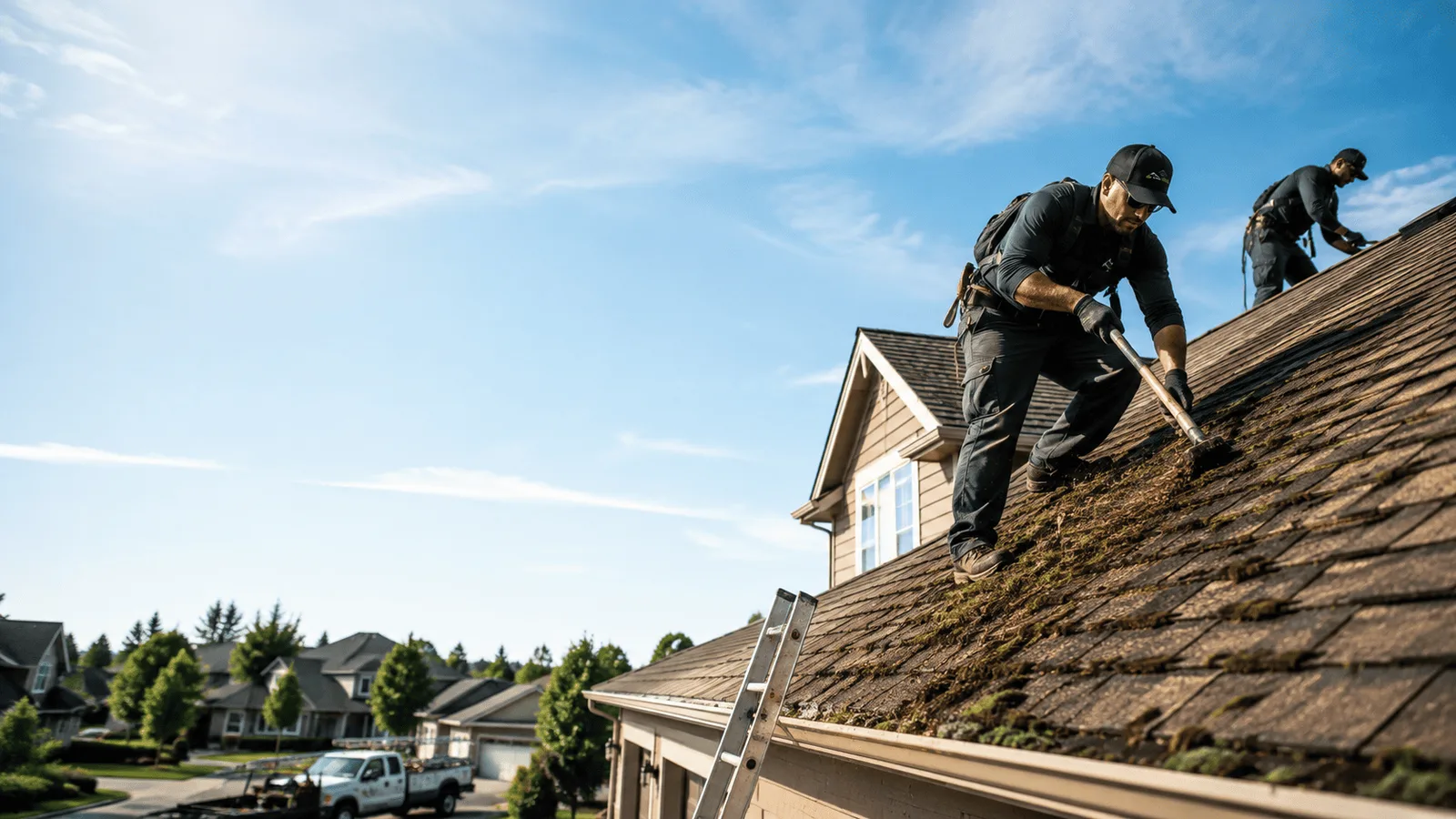Roof Moss Removal in Grapevine, AR near me